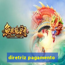 diretriz pagamento